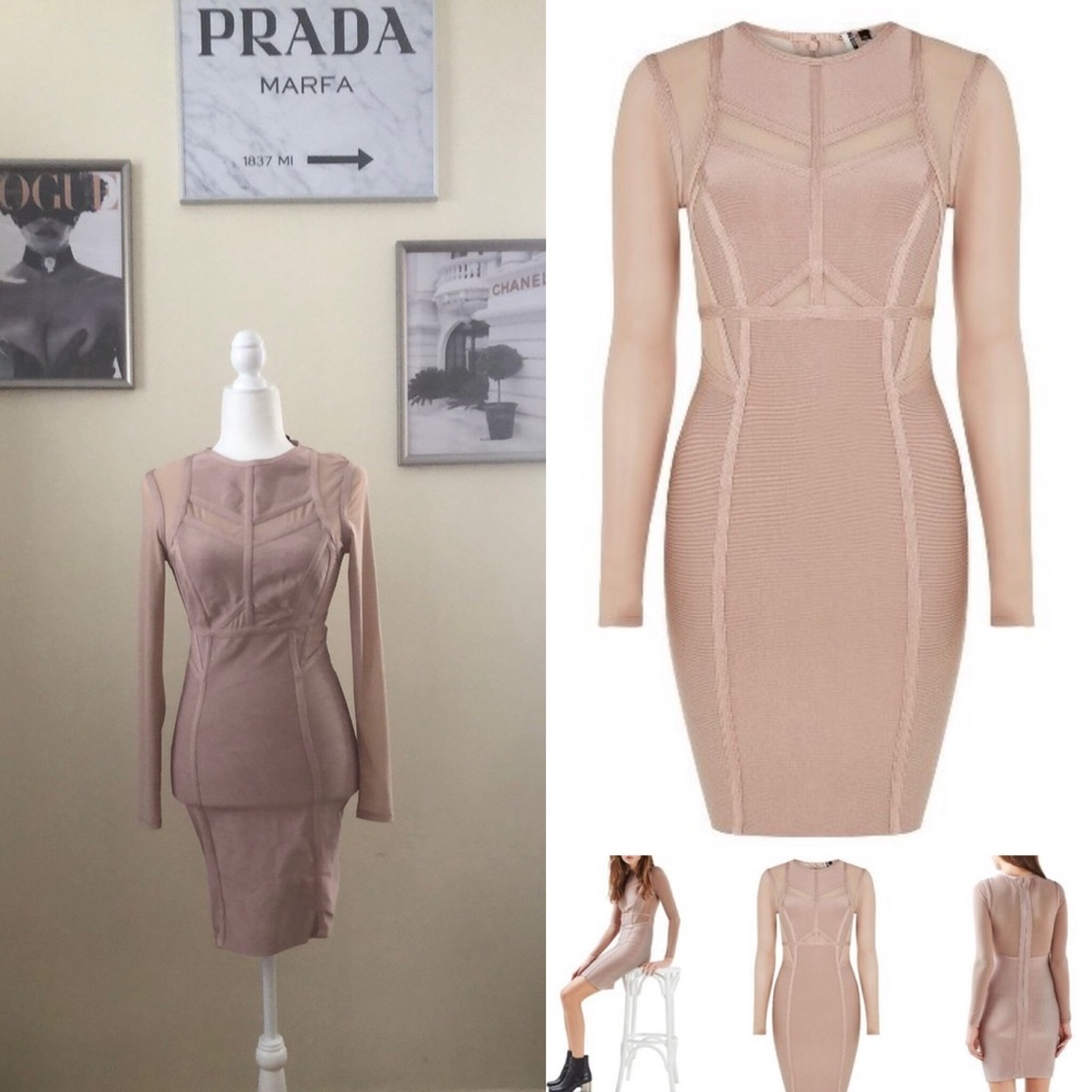 Topshop Bandage dress